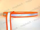 orange reflective tape nylon webbing strap fabric leash returns