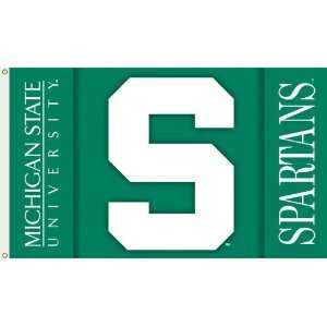  92029   Michigan State Spartans 2 Sided 3 Ft. X 5 Ft. Flag 