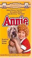 Annie VHS, 1997, Broadway Tribute Edition Clam Shell  