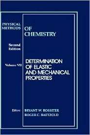   Vol. 7, (0471534382), Bryant W. Rossiter, Textbooks   