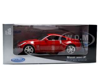 2003 NISSAN 350Z RED 118 DIECAST CAR MODEL  