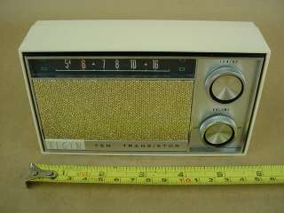 Elgin Ten Transistor R 1000 Vintage 1962 Portable radio  