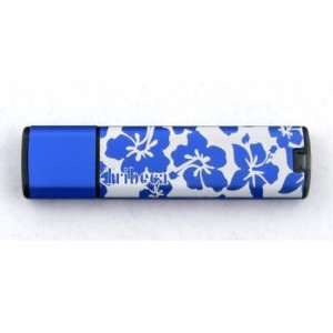  4GB Splash Drive Blue Hawaiian