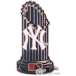    New York Yankees World Series Trophy Pin