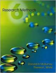 Research Methods (with InfoTrac), (0534524184), Donald H. McBurney 