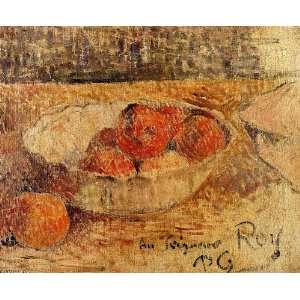 FRAMED oil paintings   Paul Gauguin   24 x 20 inches   Fruit in a Bowl