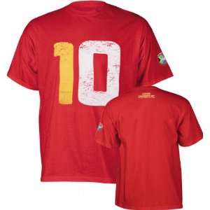  Spain Soccer 2010 World Cup 10 T Shirt