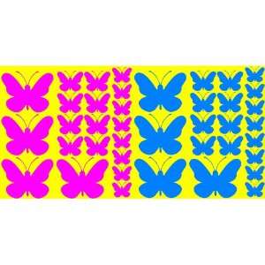  Butterfly Wall Stickers Words Decals