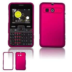   Pink Rubber Feel Plastic Case for PCD MSGM8 A300 