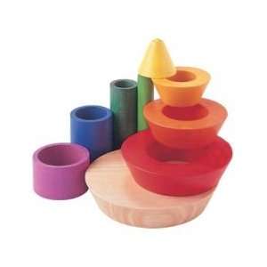  Wooden Cone Stacker Toys & Games