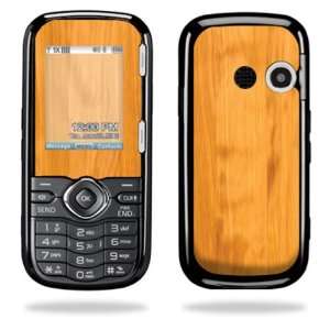   Decal Sticker for LG Cosmos   Birch Wood Grain Cell Phones
