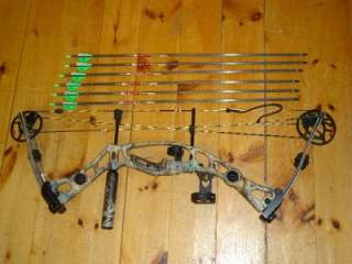 Hoyt Katera Left Hand Compound Bow Package Hostage rest, Truoglo sight 