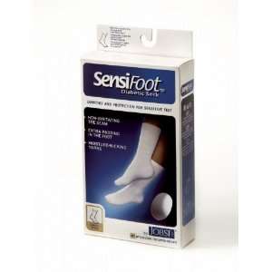  Jobst SensiFoot Knee Sock 8 15mmHg , L, Black   110853 