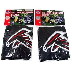 Pro Specialties Atlanta Falcons Team Logo Inflatable Helmets (2 Pack)