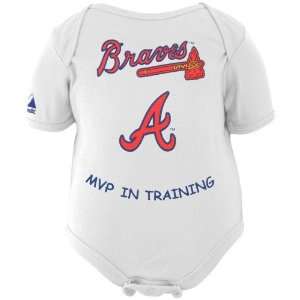  Majestic Atlanta Braves Infant White MVP In Training 