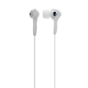  Smokin Ear Buds In White With Mic By Skull Candy 