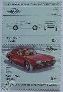 Auto 100 Car Stamps 1976 JAGUAR XJ S (XJS) Collectors  