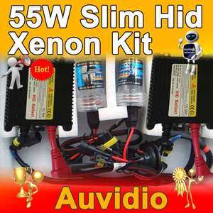55W XENON HID SLIM Kit H1 H3 H7 8000K 9006 4300K 6000K  