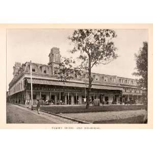  1897 Ad Family Hotel King Street Port Spain Trinidad C. L 