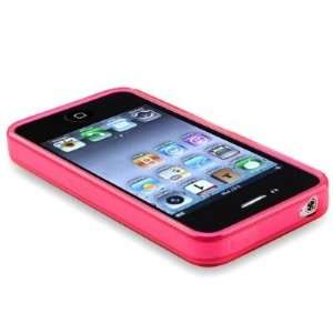 Pink Protective Case Cover Film+Privacy Screen Protector for Apple 