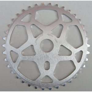   SNOWFLAKE Chainwheel   38T   SILVER ANODIZED