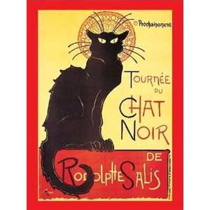  Chat Noir   Poster by Theophile Alexandre Steinlen (39x53 