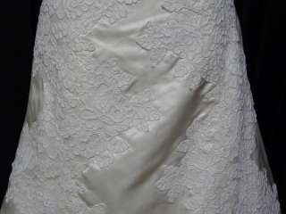 Strapless A Line Bridal Wedding Dress Marisa 590 10 $1,598 NWT Tall 