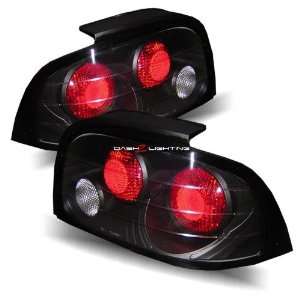  94 95 Ford Mustang Tail Lights   Black Automotive