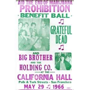 The End of Marijuana Prohibition Benefit Ball with the Grateful Dead 