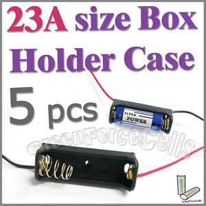 23A A23 Cells Battery Size 12V Clip Holder Box Case  