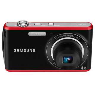 Samsung PL90 12.2MP Digital Camera (Red), w/ Internal USB Arm  