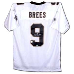 Drew Brees Signed White Reebok EQT Saints Jersey  Sports 