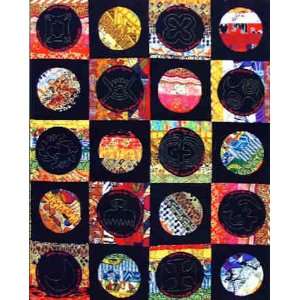  12679 PT Circle in Square Applique Quilt Pattern by 