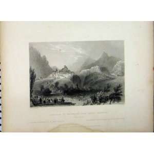  Approach Briancon Mount Dauphin Alps 1837 Woolnoth