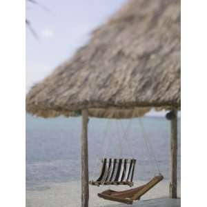  Swinging Chairs at Turneffe Caye Resort, Belize 