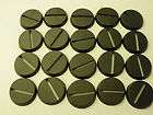 25mm round bases  