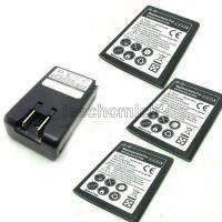 3X 2600mAh Replace Battery + Charger for Samsung Galaxy Note GT N7000 