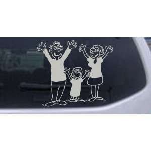  Mom Dad Daughter Family Decal Stick Family Car Window Wall 