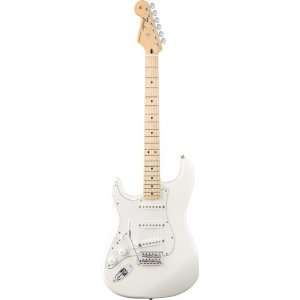   Electric Guitar, Arctic White, Maple Fretboard Musical Instruments