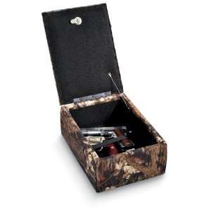  Padded Hardwood Pistol Lockbox