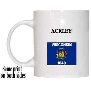  US State Flag   ACKLEY, Wisconsin (WI) Mug Everything 