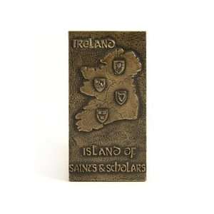  Ireland Island of Saints and scholars Cold Cast Bronze 