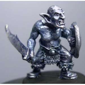   Miniatures Orcs & Goblins   Dima, male goblin w/ spear Toys & Games