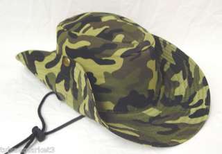 Mossy Oak Camouflage Wide Brim Hat Wear it 2 Ways New  