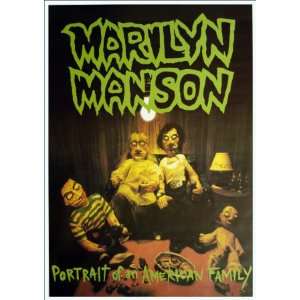  Marilyn Manson Portrait of American Family 24x34 Poster 