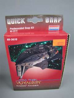 Monogram Star Trek KAZON RAIDER Quick Model Kit 85 3610  