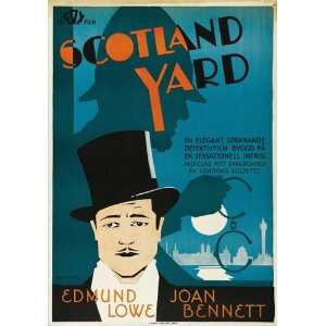 Scotland Yard   Movie Poster   27 x 40