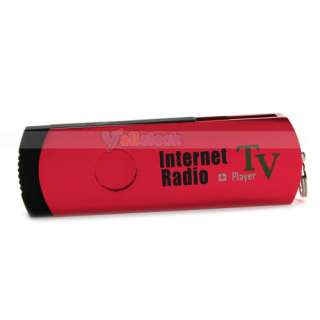 New HD USB Internet Worldwide TV Radio Player Audio Rose USB  
