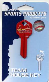 St. Louis Cardinals Baseball Kwikset House Office Key  