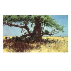   Steppe Giclee Poster Print by Wilhelm Kuhnert, 9x12